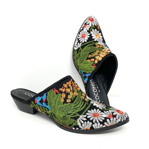 Coconuts by Matisse Shoes - Coconuts By Matisse Sz 7 M Floral Embroidery Shoes